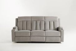 Zdjęcie Sofa z funkcją relaks szara KAVERNO - Białystok