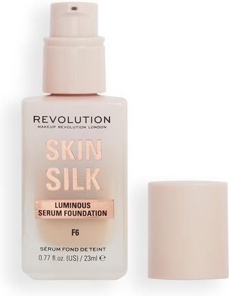 Makeup Revolution Skin Silk Luminous Serum Foundation Podkład Do Twarzy 23ml F6
