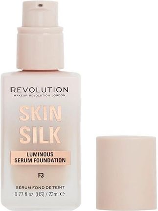 Makeup Revolution Skin Silk Serum Foundation Pielęgnujący Podkład Do Twarzy F3 23Ml