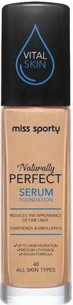 Miss Sporty Naturally Perfect Serum Podkład Do Twarzy 40 30Ml