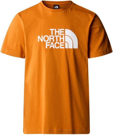 Koszulka męska The North Face S/S EASY pomarańczowa NF0A87N5PCO