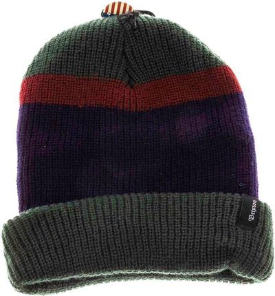 czapka zimowa BRIXTON - Hughes Hunter Green (0502) rozmiar: OS