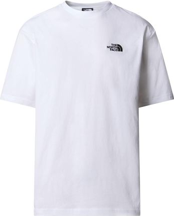 Koszulka męska The North Face S/S ESSENTIAL OVERSIZED biała NF0A87NRFN4
