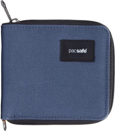 Portfel z ochroną przed kradzieżą Pacsafe RFIDsafe Zip Around Wallet Coastal Blue