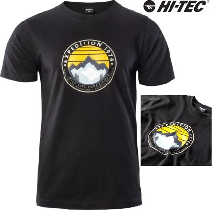Hi-Tec T-Shirt koszulka męska Zergo CZARNY L