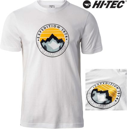 Hi-Tec T-Shirt koszulka męska Zergo XXL BIAŁY
