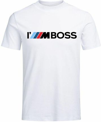 T-shirt Meska Koszulka I'M Boss Bmw Mpower Roz.l