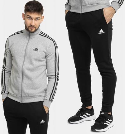 adidas dres męski komplet sportowy dresowy bluza spodnie roz.S