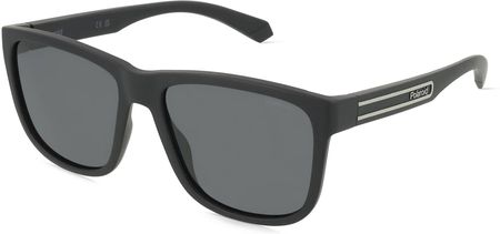 Polaroid PLD 2155/S Męskie okulary przeciwsłoneczne, Oprawka: Tworzywo sztuczne, czarny