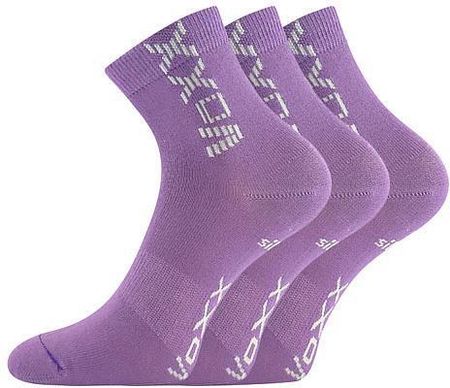 VOXX® ponožky Adventurik fialová 3 pár 30-34 121004