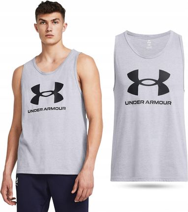 Koszulka Męska Under Armour Bezrękawnik Sportowy Wiosenny Bawełna 1382883