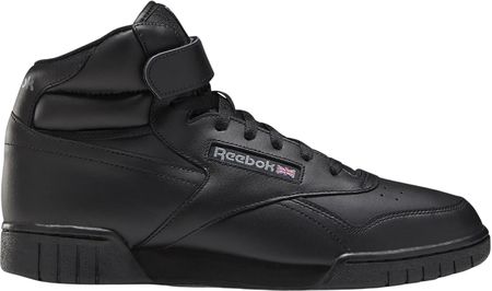 Buty sportowe męskie Reebok Ex-O-Fit Hi wysokie sneakersy ze skóry licowej czarne (100000109)