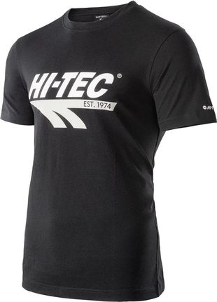 Hi-Tec T-Shirt koszulka męska Retro CZARNY M
