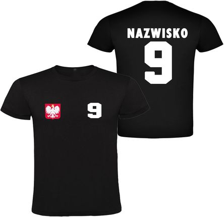 Koszulka sportowa piłkarska z własnym nadrukiem Napis Numer Logo klubu T-shirt sportowy z własnym nadrukiem nazwa numer
