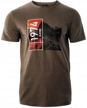 Hi-Tec T-Shirt koszulka męska Vendro M OLIWKOWY