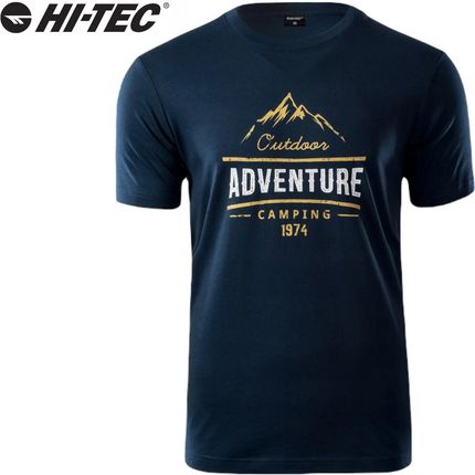 Hi-Tec T-Shirt koszulka męska Lore NIEBIESKI XL