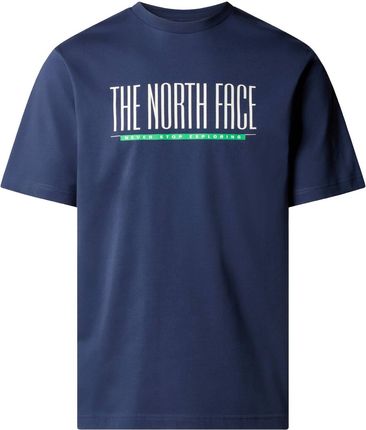 Koszulka męska The North Face EST 1966 S/S granatowa NF0A87E78K2