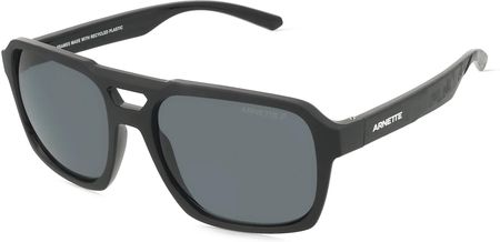 Arnette 0AN4339 KEIA Męskie okulary przeciwsłoneczne, Oprawka: Acetat, czarny