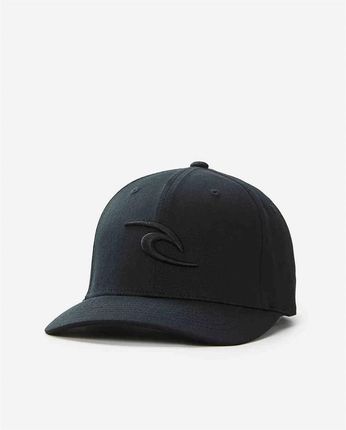 czapka z daszkiem RIP CURL - Tepan Flexfit Cap Black  (90) rozmiar: OS
