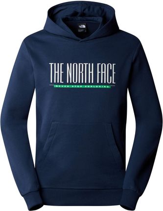 Bluza z kapturem męska The North Face EST 1966 granatowa NF0A87E58K2