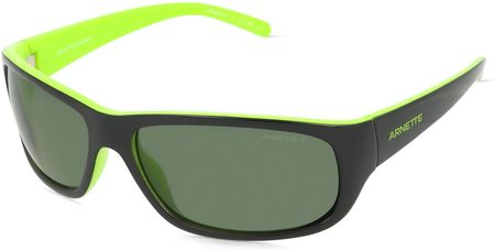 Arnette 0AN4290 UKA-UKA Męskie okulary przeciwsłoneczne, Oprawka: Tworzywo sztuczne, czarny