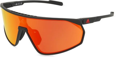 Adidas SP0074 Męskie okulary przeciwsłoneczne, Oprawka: Acetat, czarny