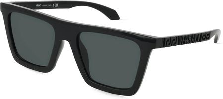 Versace 0VE4468U Męskie okulary przeciwsłoneczne, Oprawka: Tworzywo sztuczne, czarny