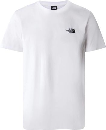 Koszulka męska The North Face S/S SIMPLE DOME biała NF0A87NGFN4