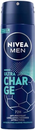 NIVEA MEN Antyperspirant w sprayu Ultra Charge 150ml 