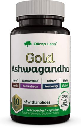 Olimp Gold Ashwagandha - 60 Kapsułek