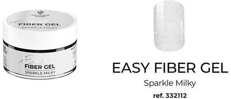 Easy Fiber Gel Victoria Vynn SPARKLE MILKY – 15 ml