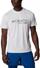 Zdjęcie Columbia Koszulka Sportowa Z Krótkim Rękawem Trinity Trail Graphic Tee Biała - Świdnica