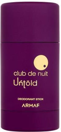 Armaf Club De Nuit Untold Dezodorant W Sztyfcie Bez Aluminium 75g