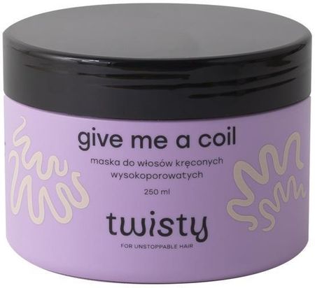 Twisty Give Me A Coil Maska Do Włosów Kręconych Wysokoporowatych 250ml