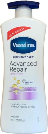 Vaseline Intensive Care Advanced Repair Lightly Scented Nawilżające Mleczko Do Ciała O Delikatnym Zapachu 600ml