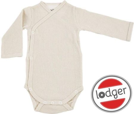 Lodger Body kopertowe niemowlęce długi rękaw bawełniane kremowe Ciumbelle Cloud Dancer r. 62 ® KUP TERAZ