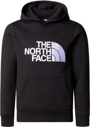 Bluza z kapturem chłopięca The North Face DREW PEAK czarna NF0A89PSJK3