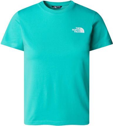 Koszulka dziecięca The North Face S/S SIMPLE DOME niebieska NF0A87T4PIN