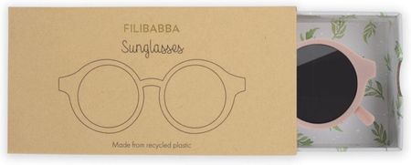 Filibabba Dziecięce okulary przeciwsłoneczne 4-7 l UV400 Bleached Mauve ® KUP TERAZ