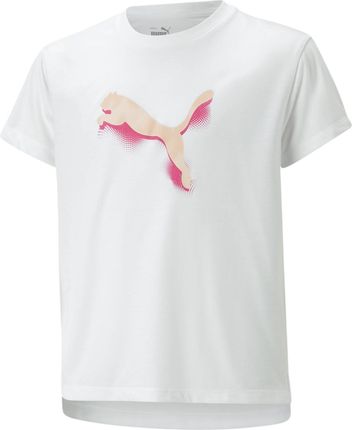 Koszulka dziewczęca Puma MODERN SPORTS biała 67347402