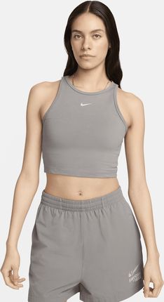 Damska koszulka bez rękawów Nike Sportswear - Szary