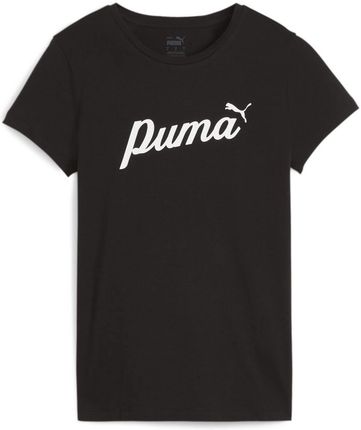 Koszulka damska Puma ESS+ SCRIPT czarna 67931501