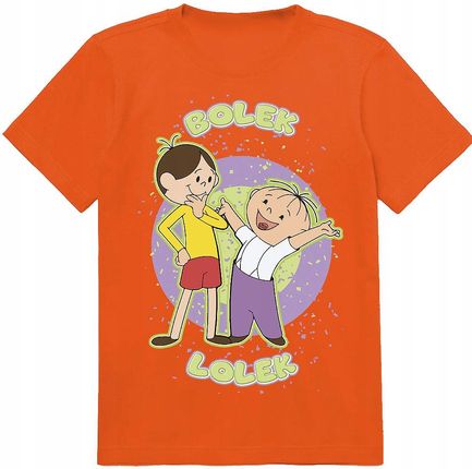 Koszulka Dziecięca T-shirt Dla Dziecka Bolek I Lolek 116 Jakość