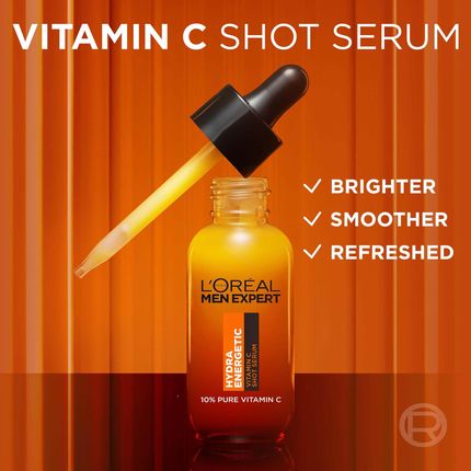 L'Oréal Paris Men Expert Hydra Energetic 10% Pure Vitamin C Serum 30Ml - zdjęcie 3