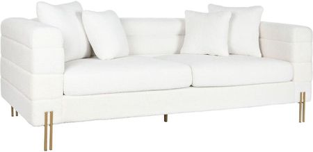 Emaga Sofa Dkd Home Decor Biały Metal 205X85X73 Cm 1284695
