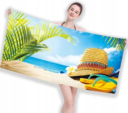 Ręcznik Plażowy Na Basen Kąpielowy Szybkoschnacy Xxl 180X100Cm Duży Wzory 15457323877