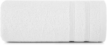 Ręcznik Bawełniany Z Wypukłą Bordiurą Aline 70X140 Biały 113585
