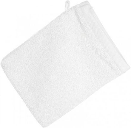 Ręcznik Frotte Gładki 2 Myjka Biały Rękawica Kąpielowa 500G M2 Eurofirany Rozmiar 16X21 Cm 34802