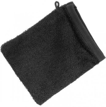 Ręcznik Frotte Gładki 2 Myjka Czarny Rękawica Kąpielowa 500G M2 Eurofirany Rozmiar 16X21 Cm 34806