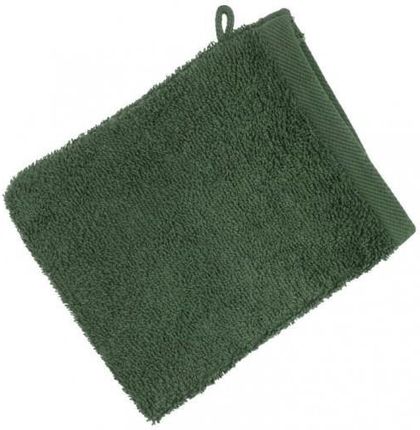Ręcznik Frotte Gładki 2 Myjka Zielony Ciemny Rękawica Kąpielowa 500G M2 Eurofirany Rozmiar 16X21 Cm 34808